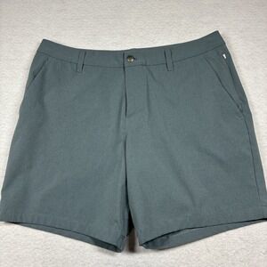 Lululemon Men's ABC Classic-Fit WovenAir Shorts 7" Size 36 Gray Gym Casual